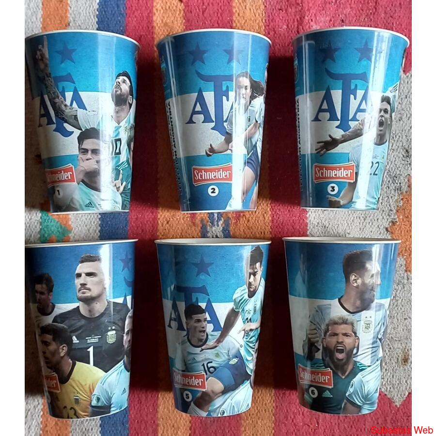 Serie Vasos Schneider/AFA. Selección Argentina