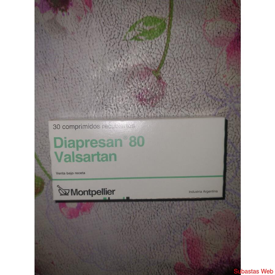 Diapresan 80 valsartan 30 comprimidos 16mil pesos argentinos
