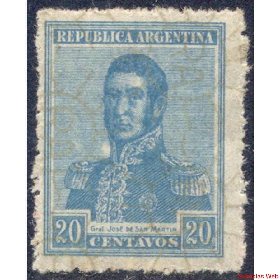 ARGENTINA GJ561 SM. FILIGRANA IMPRESA AL FRENTE NUEVO U$35