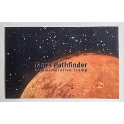 Mars Pathfinder Commemorative Stamp. Llegada de la Misión al