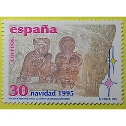 Sello Postal. España. Navidad 1995