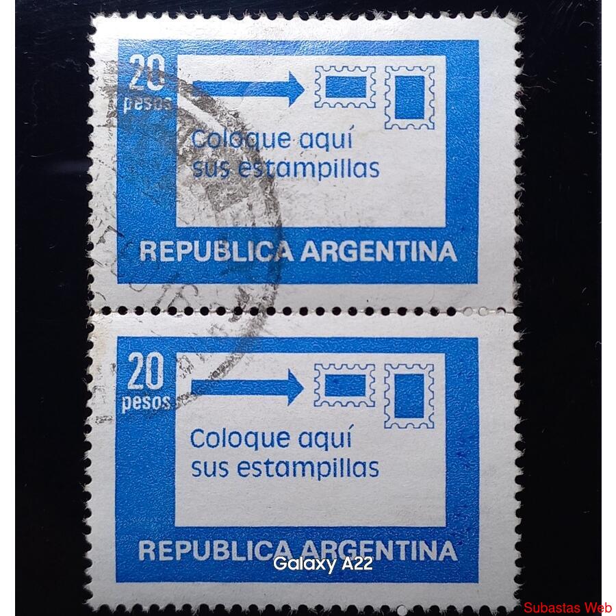 Sello Postal Correo Ordinario. Servicios Postales. Tiz. Fos.