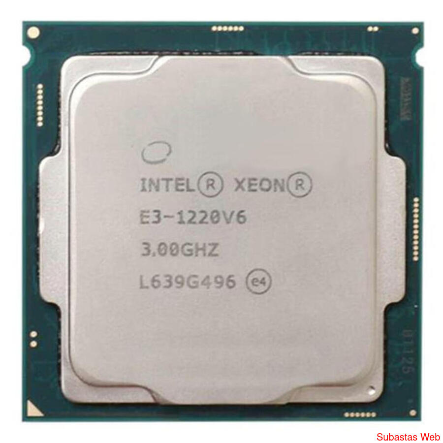 Microprocesador Intel Xeon E3-1220 V6 3.0ghz 4 nucleos