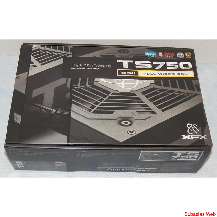 Fuente para PC Gamer XFX - TS750W 80  Bronze - 750W