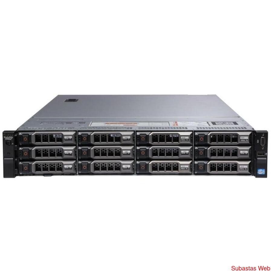 Servidor Dell R720XD 2x Xeon E5-2650v2 2.60Ghz 128GB 4x 4TB