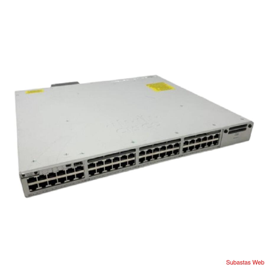 Switch Cisco Catalyst 9300 48puertos UPOE + Modulo NM-8X 10G