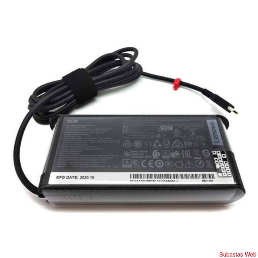 Cargador Lenovo Thinkpad TIPO USB-C 20v 4.75a 95w Original