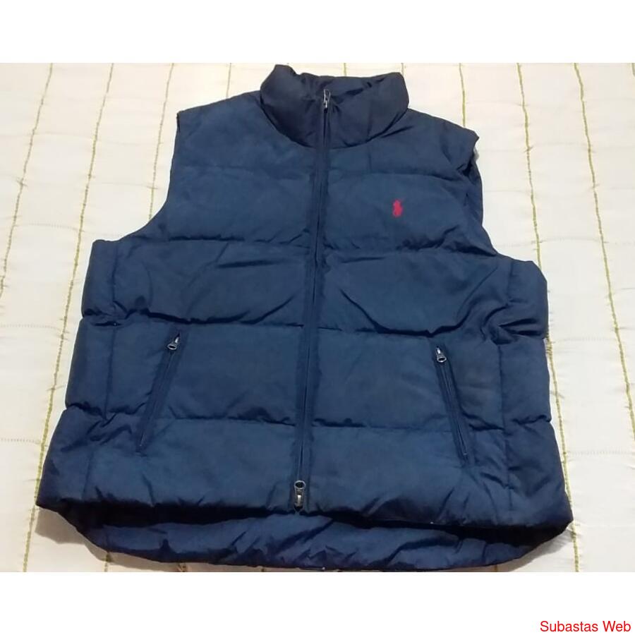 Chaleco Ralph Lauren Sport L/g Azul Marino Impecable!