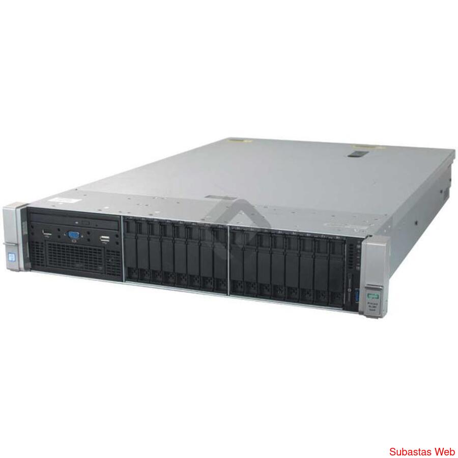 Servidor HP DL380 2x Xeon E5-2696v3 2.30ghz 128Gb 2x 1Tb 2.5