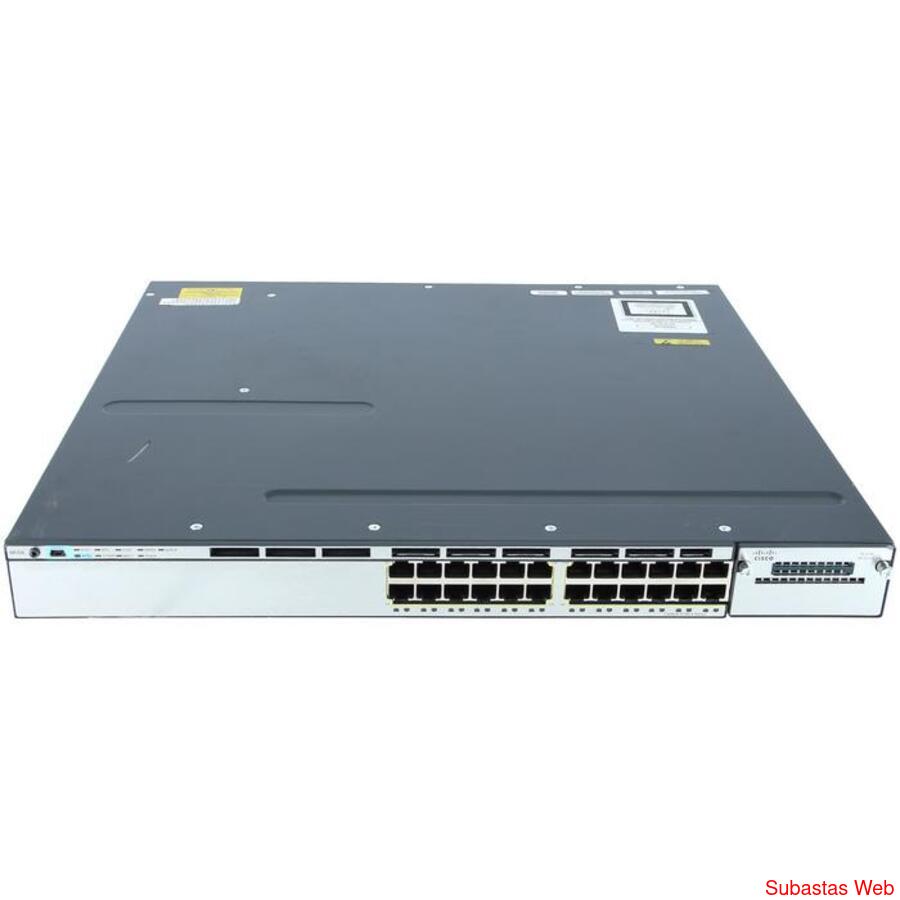 Switch Cisco Catalyst 3750X-24T (24 puertos Giga)