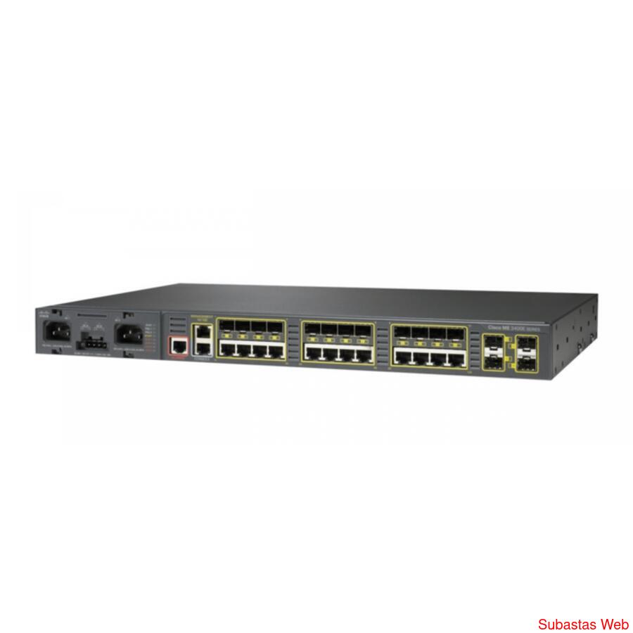 Switch Cisco ME 3400EG-12CS-M 12 Puertos Combo VPN