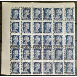 ARGENTINA GJ1009 EVA PERON - EVITA BLOQUE x 30 MINT U$15.00