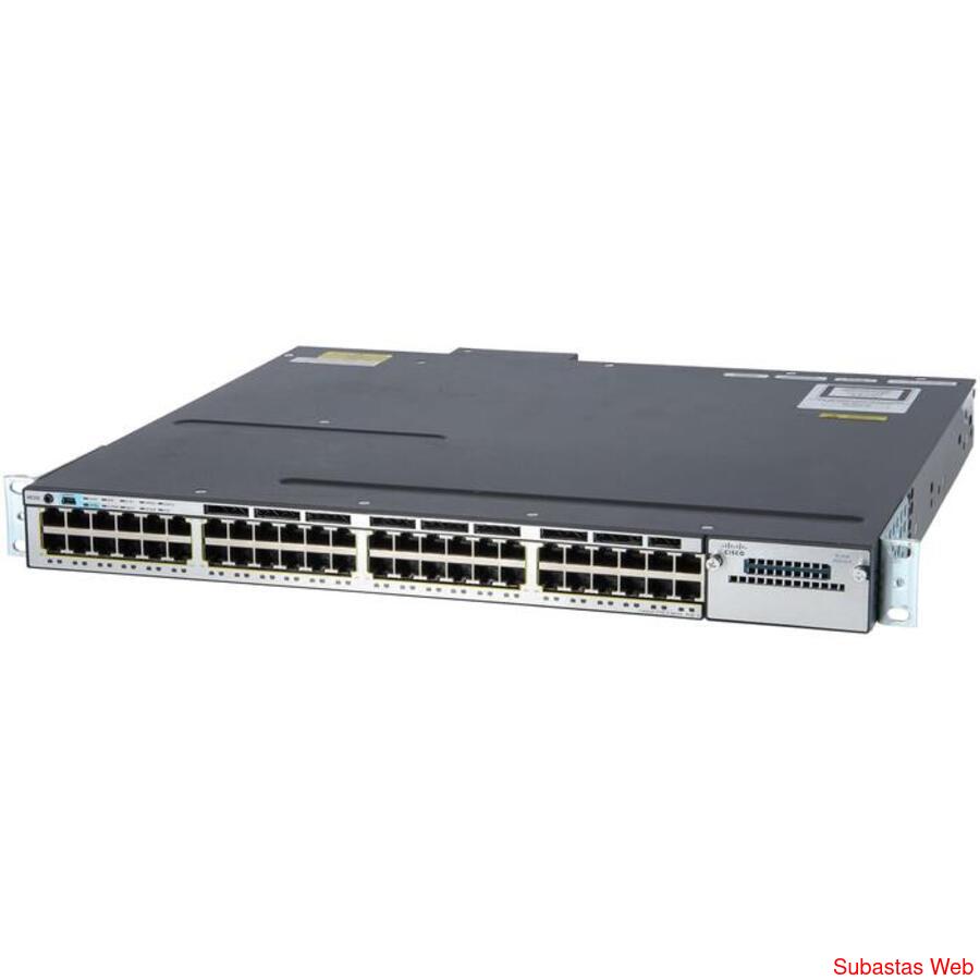 Switch Cisco Catalyst WS-C3750X-48U-E - 48 Puertos UPOE