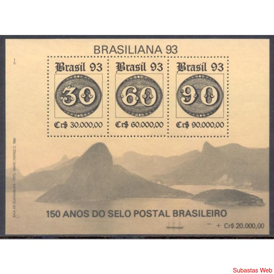 BRASIL. Sc 2411/2413. HOJITA BLOCK OJOS DE BUEY VC: U$ 20.0