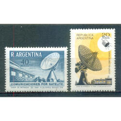 ARGENTINA GJ1479/80 COMUNICACIONES SATÉLITE SERIE NUEVA