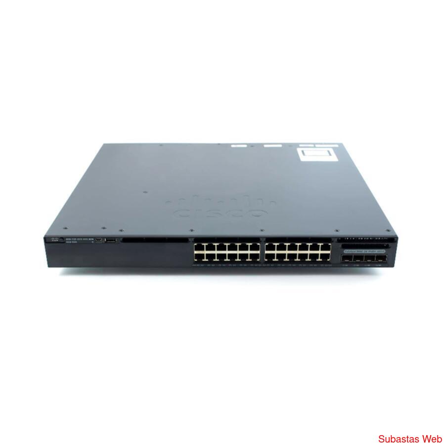 Switch Cisco Catalyst 3650 24 Port Giga PoE+