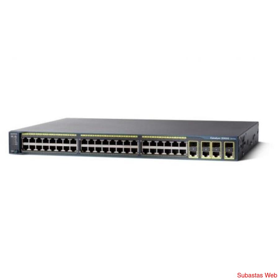 Switch Cisco Catalyst 2960G-48TC-L (48 puertos Giga)