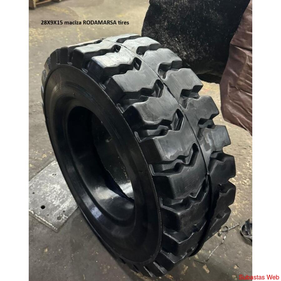 10X16.5 CUBIERTA maciza minicargadora rodamarsa tires