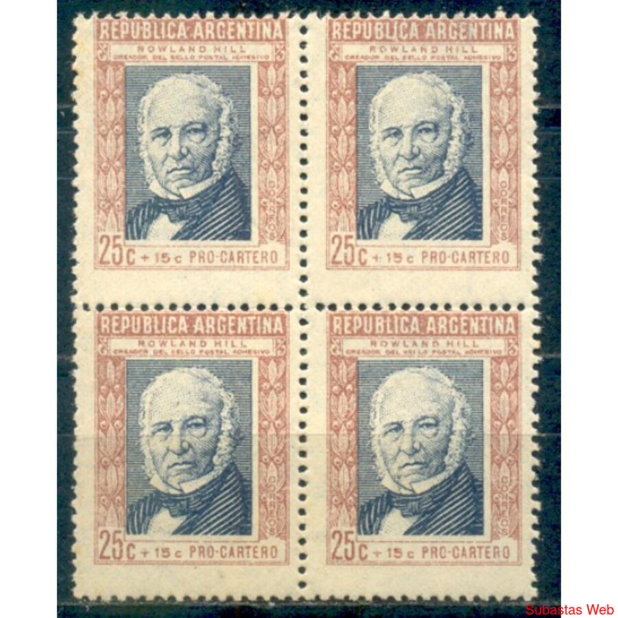 ARGENTINA GJ909 ROWLAND HILL ESPECTACULAR CUADRO MINT U$24