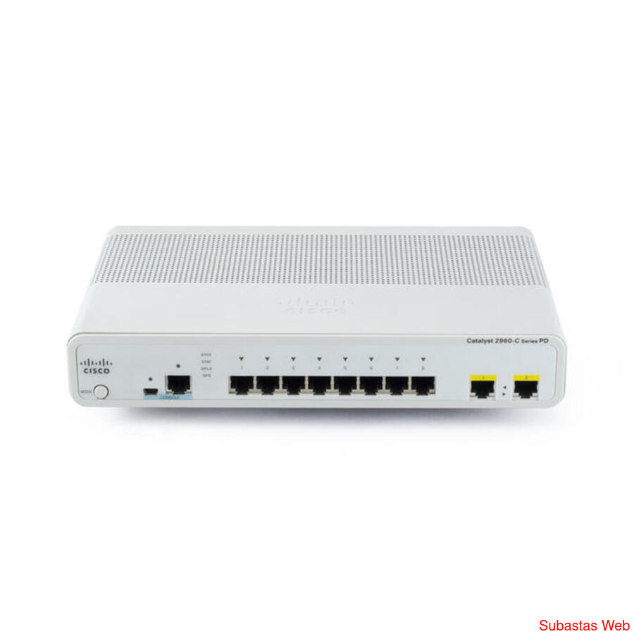 Switch Cisco Catalyst 2960CDP-8TT-L 8puertos10/100 + 2SFP 1G