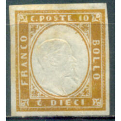 ITALIA SARDINIA 1855 ESTADO ITALIANO *VICTOR EMMANUEL II*