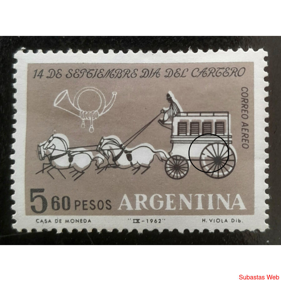 ARGENTINA GJ1239 DÍA DEL CARTERO SELLO NUEVO GRAN VARIEDAD!