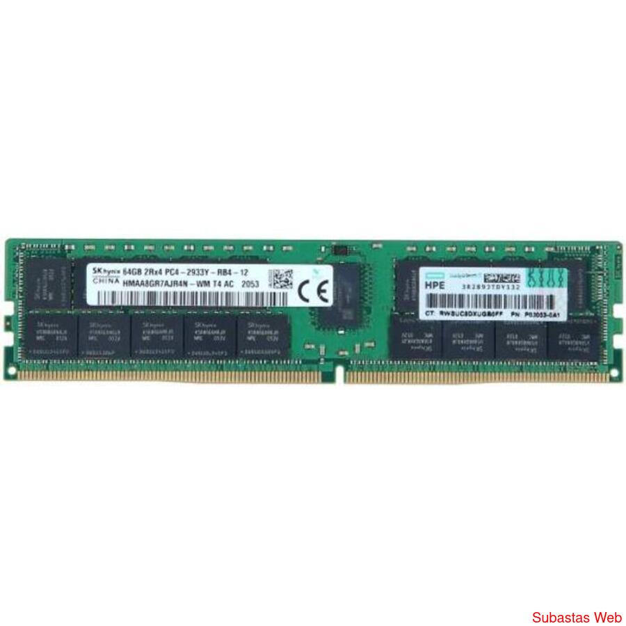 Memoria Hynix DDR4 64GB PC4-2933Y RB3 ECC HPE No Aptas PC