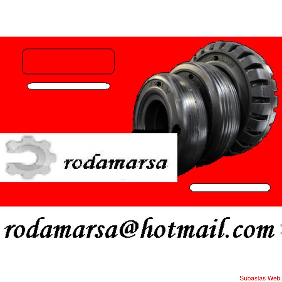 CUBIERTA maciza 600 x 9 rodamarsa tires