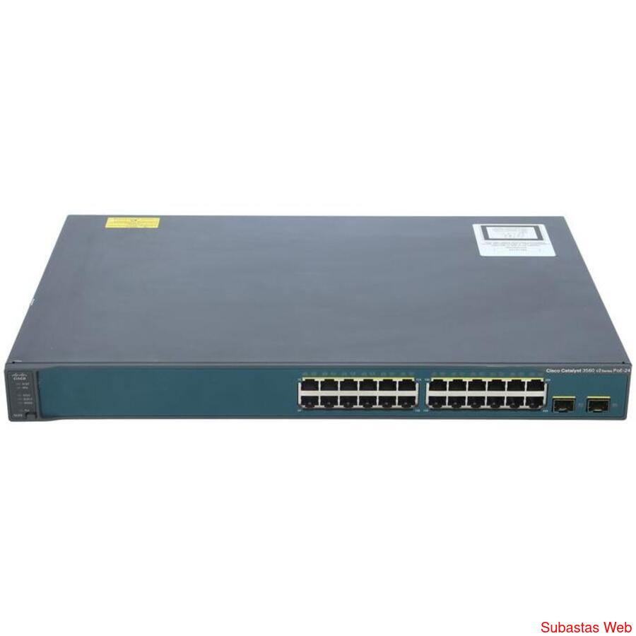 Switch Cisco Catalyst 3560V2-24PS - 24 Puertos 10/100 PoE