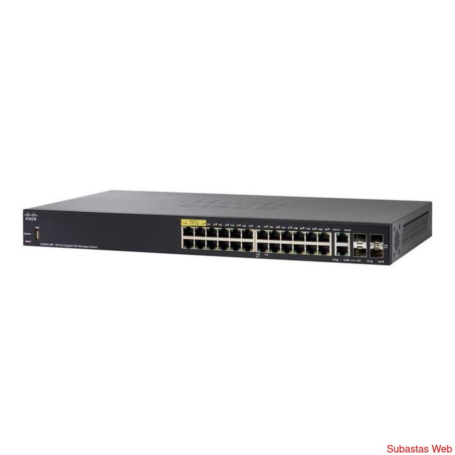 Switch Cisco Small Business SG350-28P 28 puertos Giga