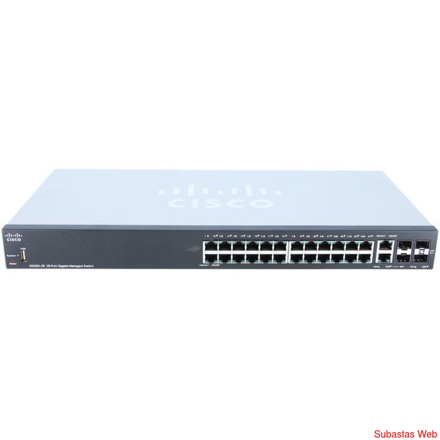 Switch Cisco Small Business SG350-28 28 puertos Giga