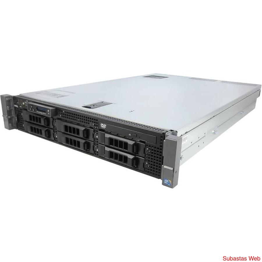 Servidor Dell R710 2x Xeon E5620 2.40 64GB 2x 2TB SATA 3.5