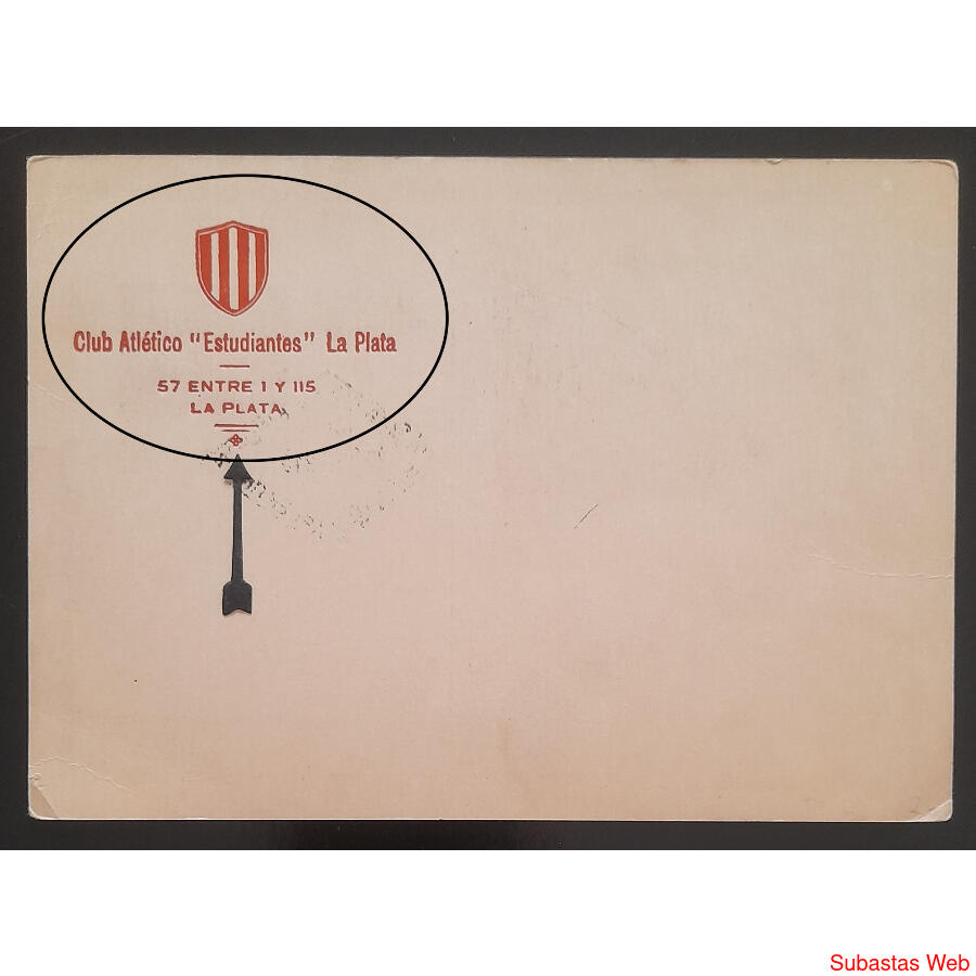 ARGENTINA GJTAR93 TARJETA CLUB ATLÉTICO ESTUDIANTES LA PLATA