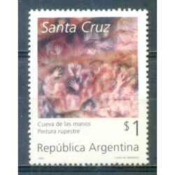 ARGENTINA GJ2662 *CUEVAS DE LAS MANOS* EJEMPLAR MINT. U$3.00