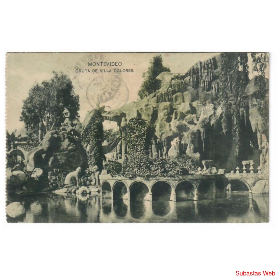 URUGUAY • MONTEVIDEO • GRUTA DE VILLA DOLORES • 1923