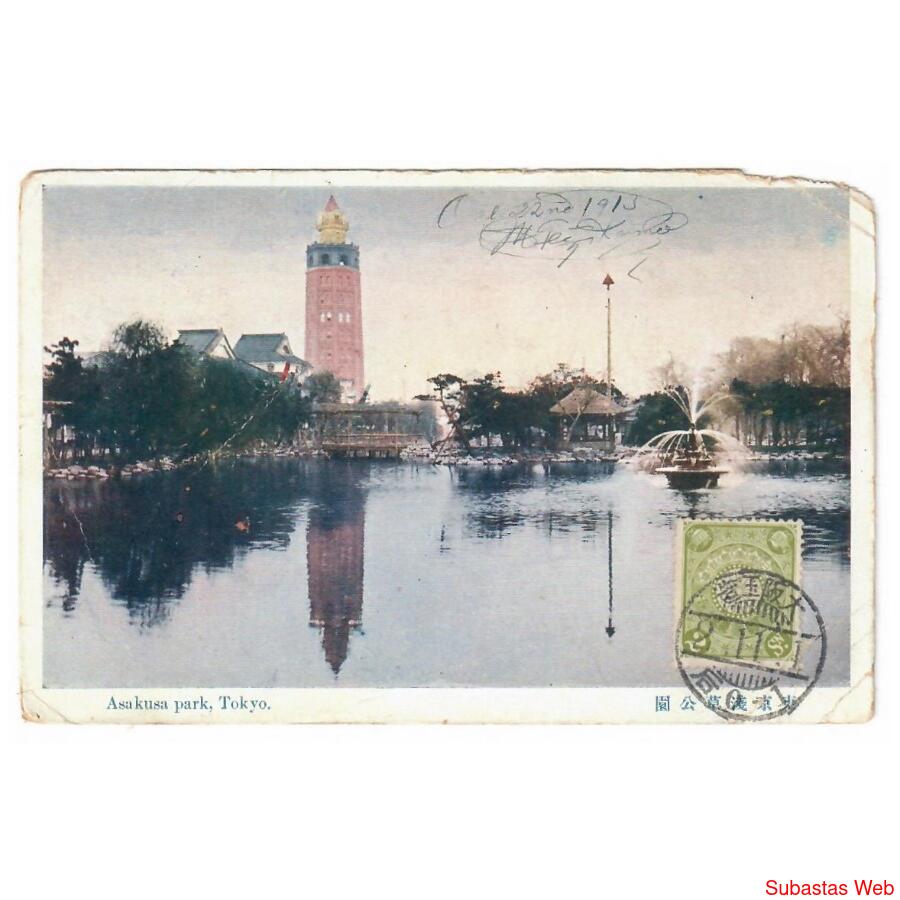 JAPÓN • Tokio • Asakusa park • 1913