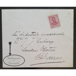 CORRIENTES 1910 CARTA DEL GOBERNADOR AL DIPUTADO J.J. LUBARY