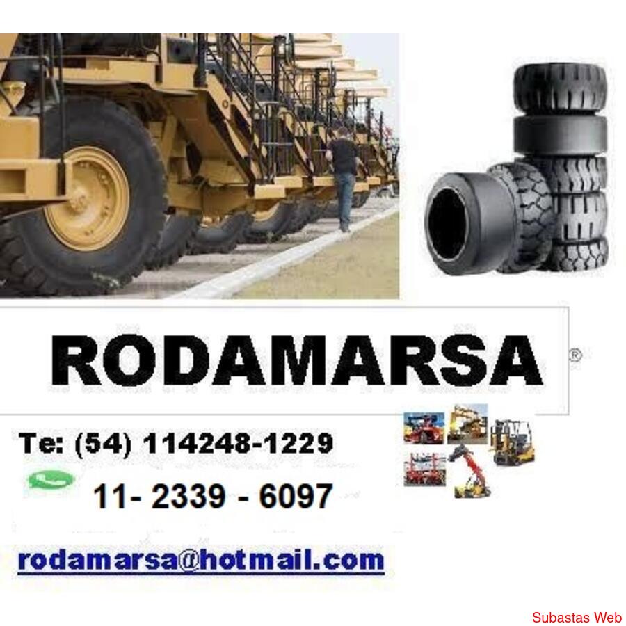 NEUMATICO 600X9 600 x 9  AUTOELEVADOR rodamarsa