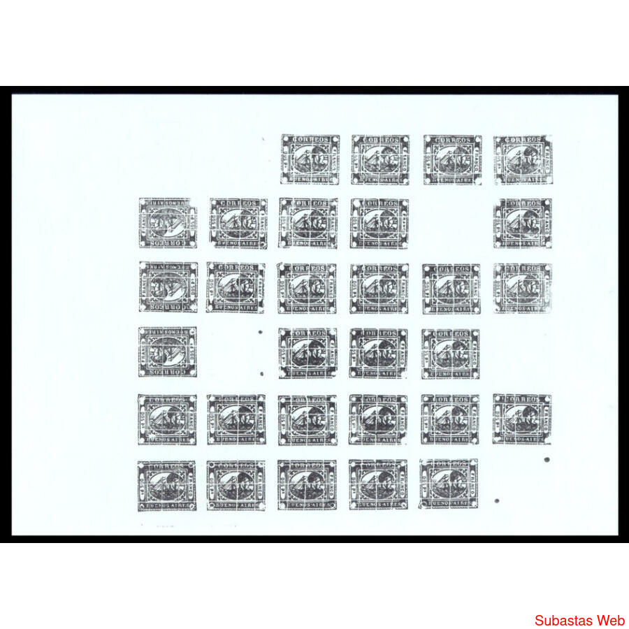 PROVINCIA Bs As BARQUITOS REIMPRESIÓN DE M. PALEY 30 CLISES