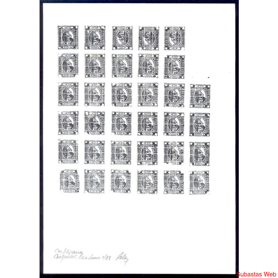 PROV. Bs As BARQUITOS REIMPRESIÓN DE PALEY 34 CLISES FIRMADO