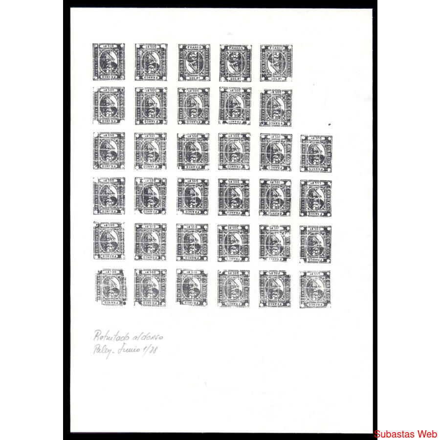 PROV. Bs As BARQUITOS REIMPRESIÓN DE PALEY 34 CLISES FIRMADO