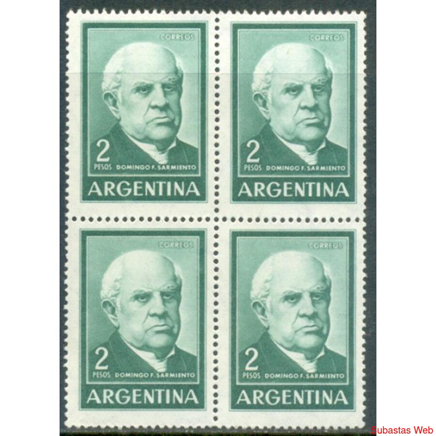 ARGENTINA GJ1135B CUADRO MINT PAPEL IMPORTADO BLANDO U$26.00