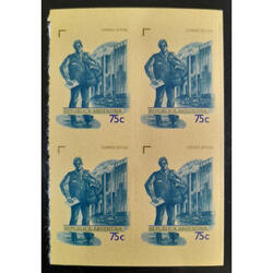 ARGENTINA GJ2930 CUADRO MINT EL CARTERO. ONDULADO CHICO