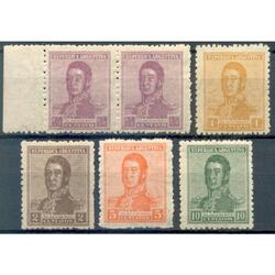 ARGENTINA GJ510 / GJ514 NUEVOS FILIGRANA SOL FISCAL. U$22.00