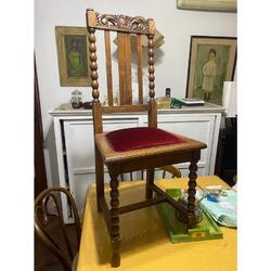 Antigua Silla Jacobino Impecable Estado! - pilarsur