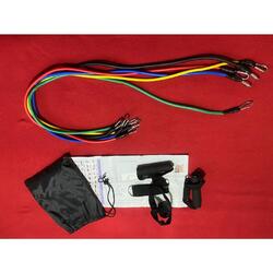 Kit Gimnasia Soga Elastica Y Varios Usado Opilarsur Negro (U