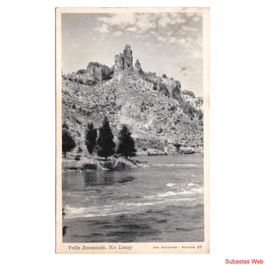 ARGENTINA. Valle Encantado. Río Limay. 1954.
