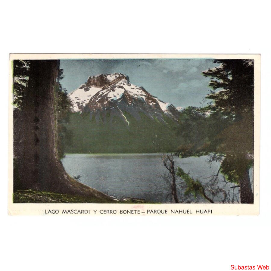 ARGENTINA. Parque Nahuel Huapi. Lago Mascardi y Cerro Bonete