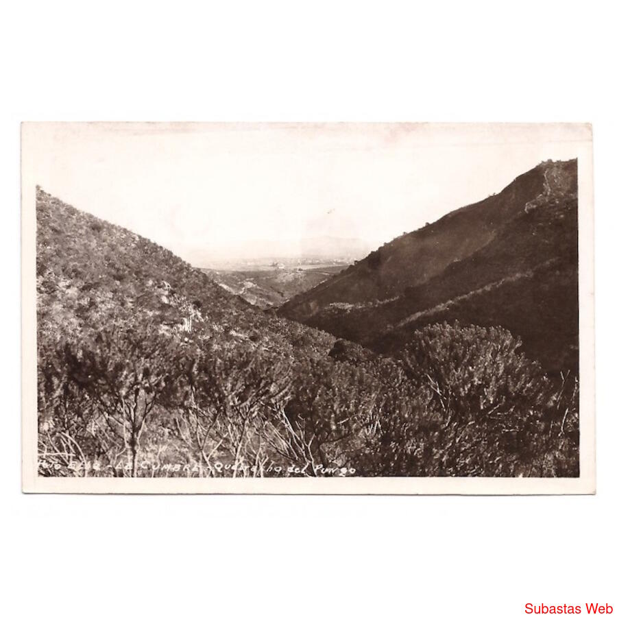 ARGENTINA. La Cumbre. Quebracho del Pungo. 1940.