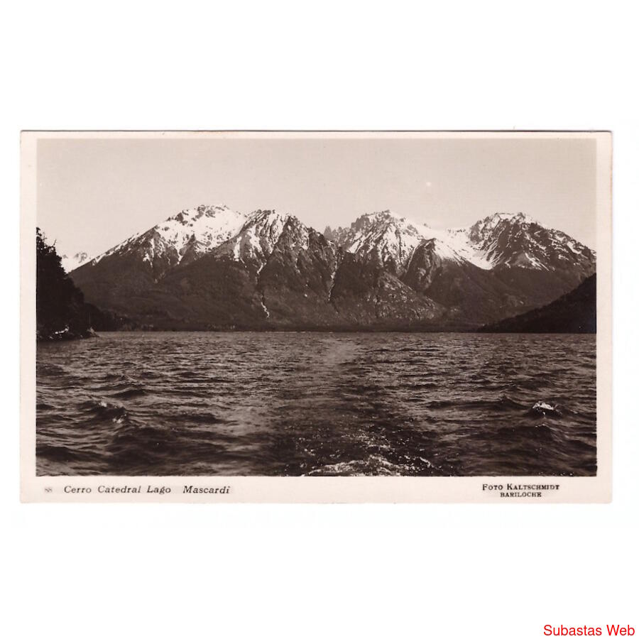 ARGENTINA. Cerro Catedral. Lago Mascardi.